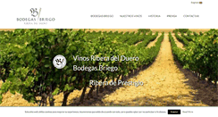 Desktop Screenshot of bodegasbriego.com